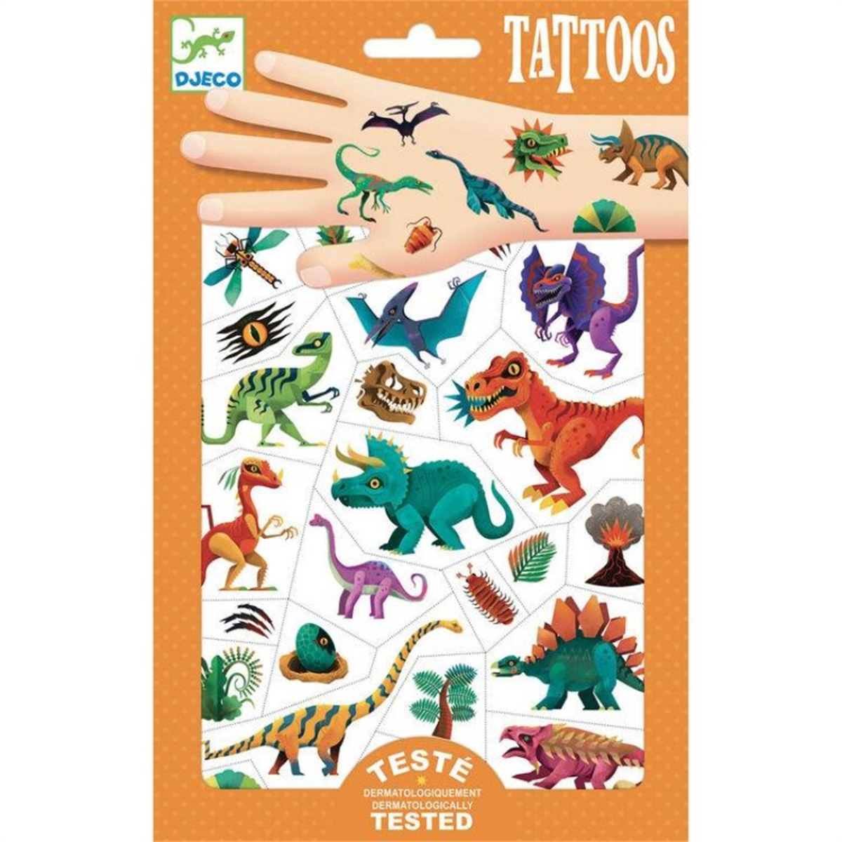 Djeco Dövme Dinozor - Dino Club
