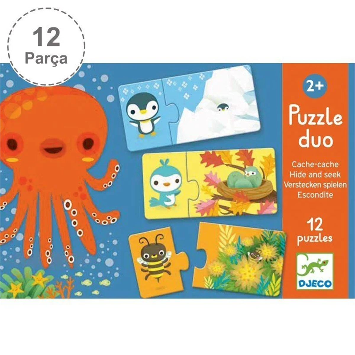 Djeco İkili Puzzle/ Duo Hide Seek