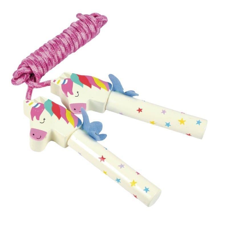Floss & Rock Ahşap Figürlü Atlama İpi - Unicorn