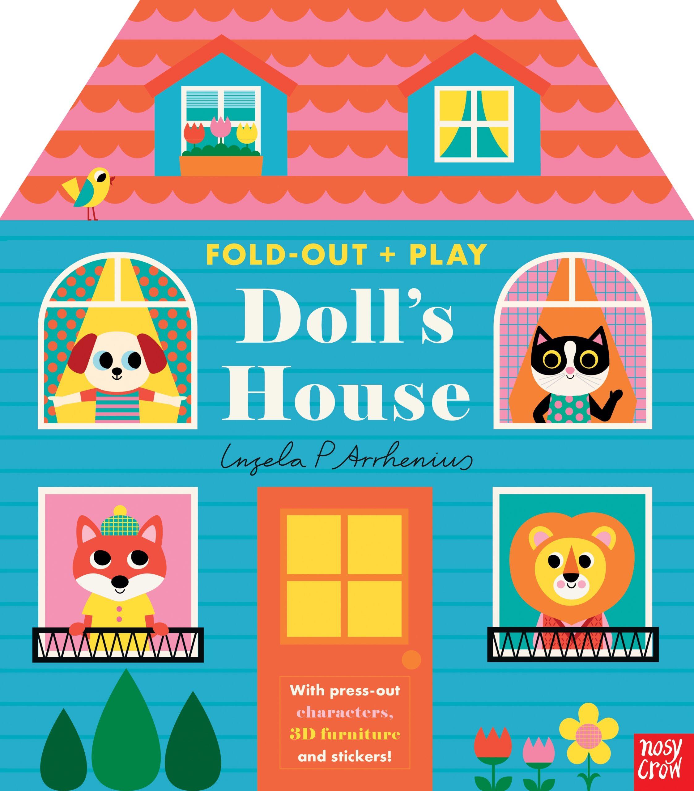 Fold-Out + Play: Doll's House – Build your own 3D house