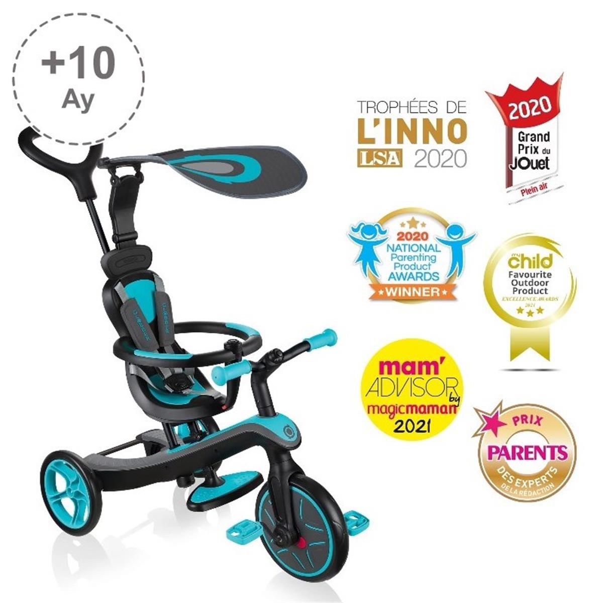Globber Explorer 4 in 1 Bisiklet -Mavi