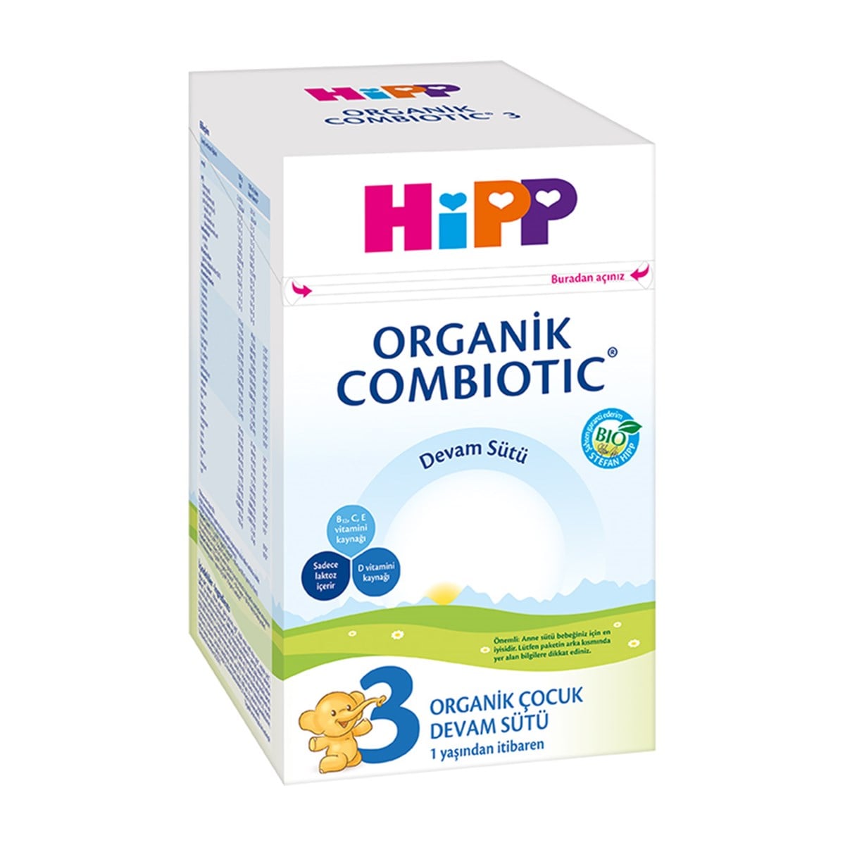 HiPP 3 Organik Combiotic Bebek Sütü 800g