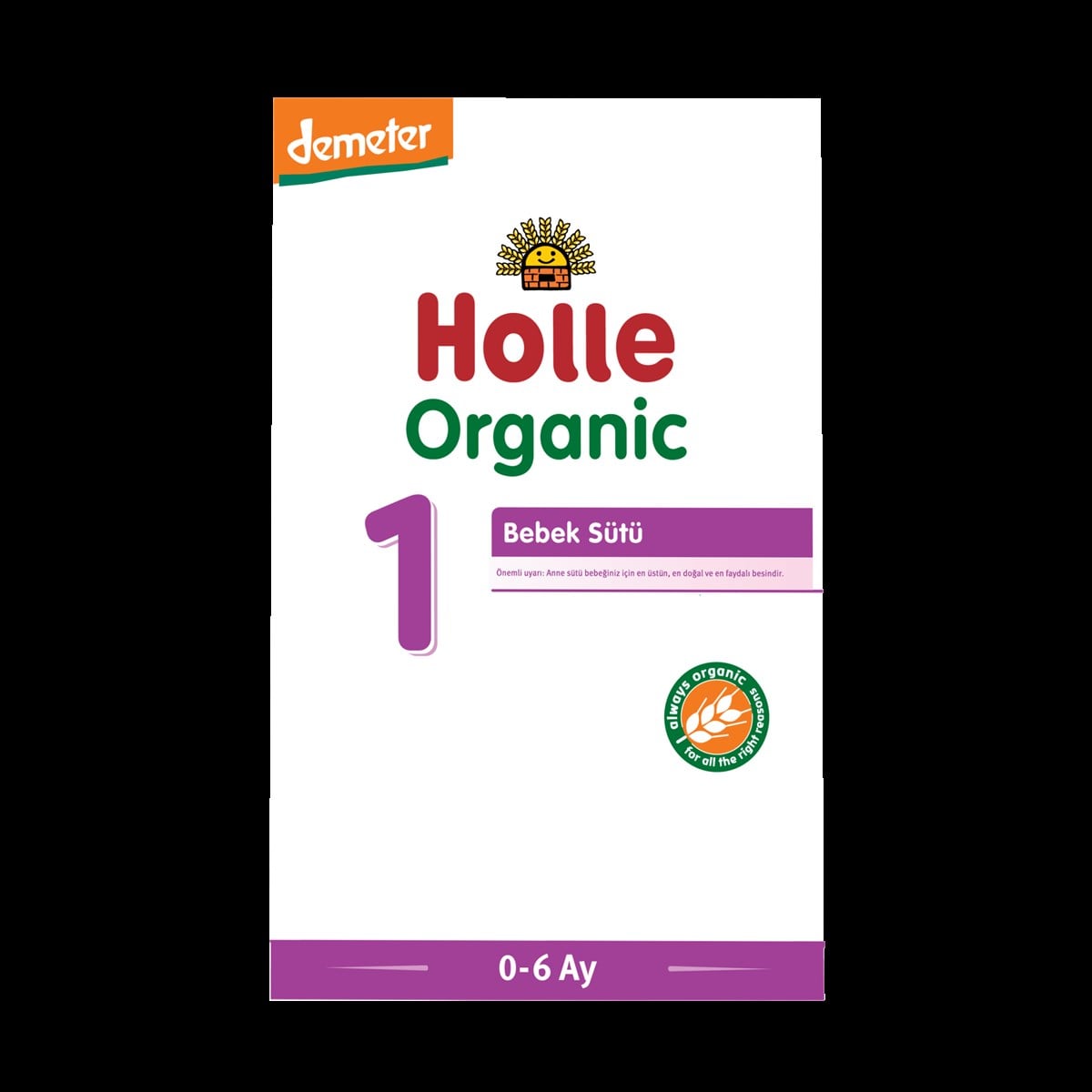 Holle 1 Organik Devam Sütü-3 Adet