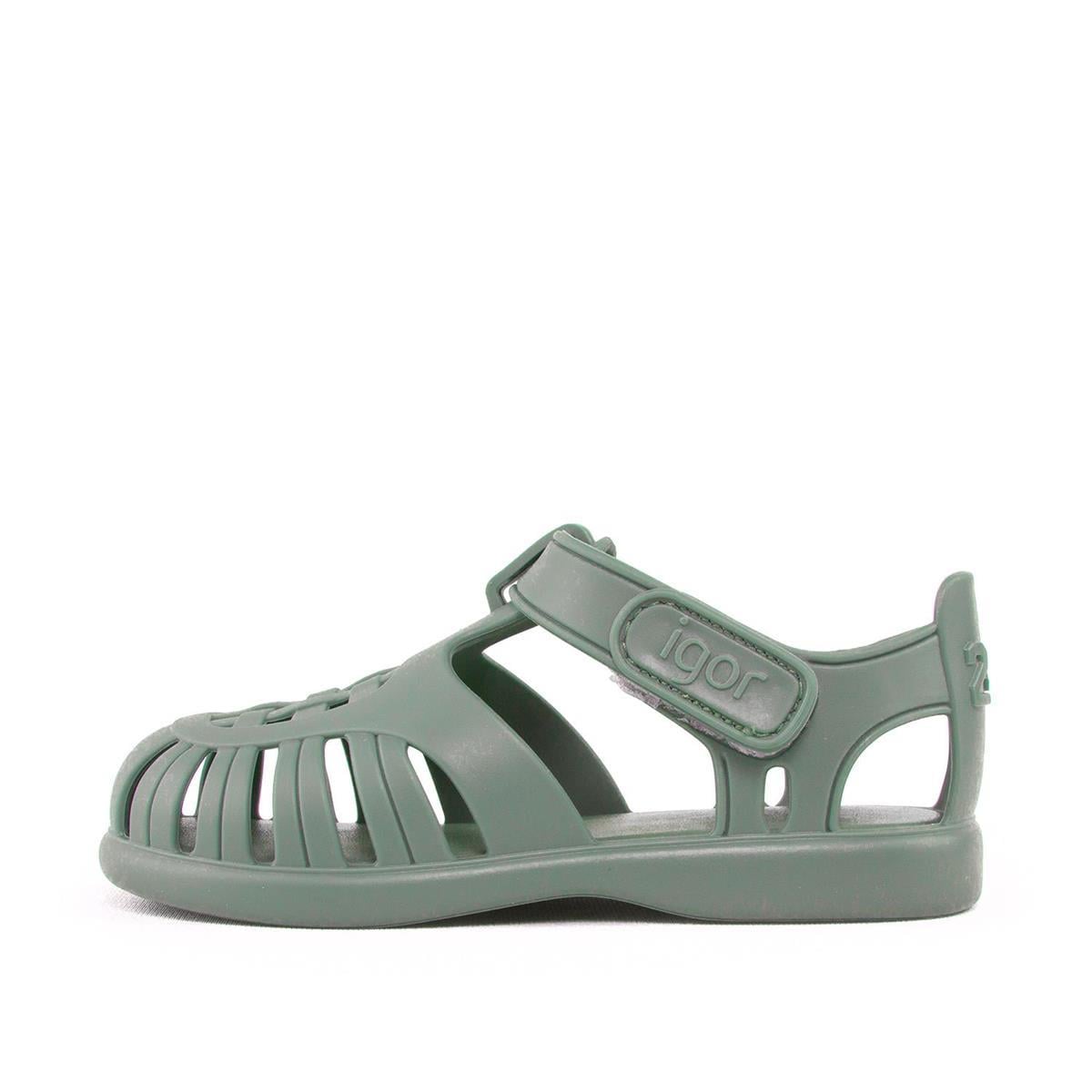 Igor Tobby Solid Verde/ Yeşil Çocuk Sandalet 