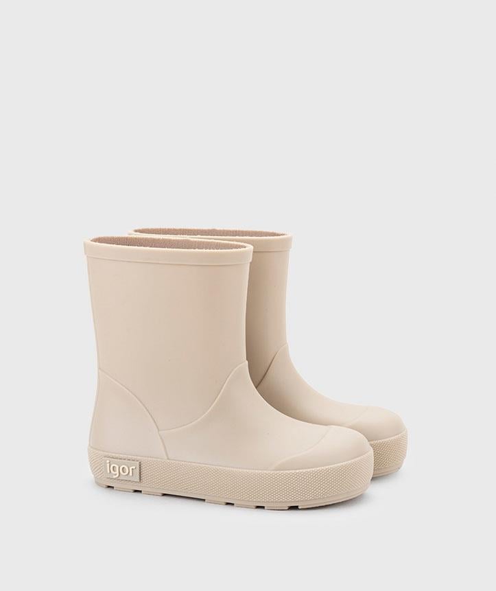 Igor Yogi Beige Çocuk Yağmur Çizmesi - Bej