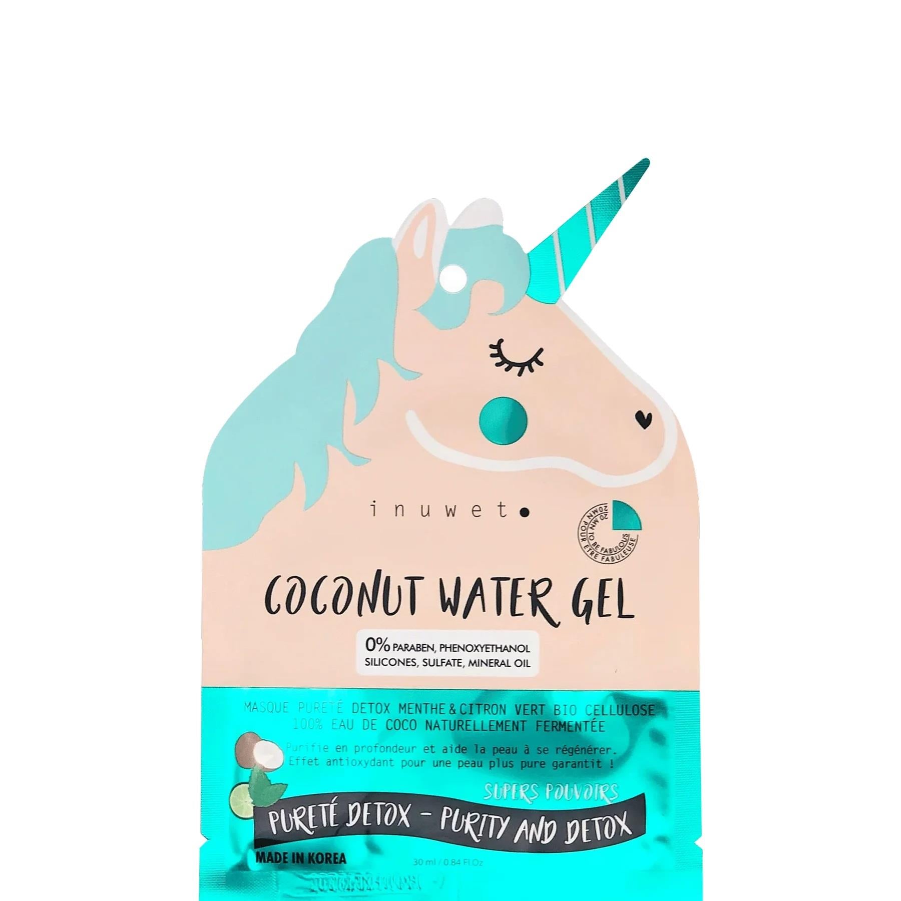 Inuwet Coconut Vegan Face Mask - Hindistan Cevizli Vegan Yüz Maskesi
