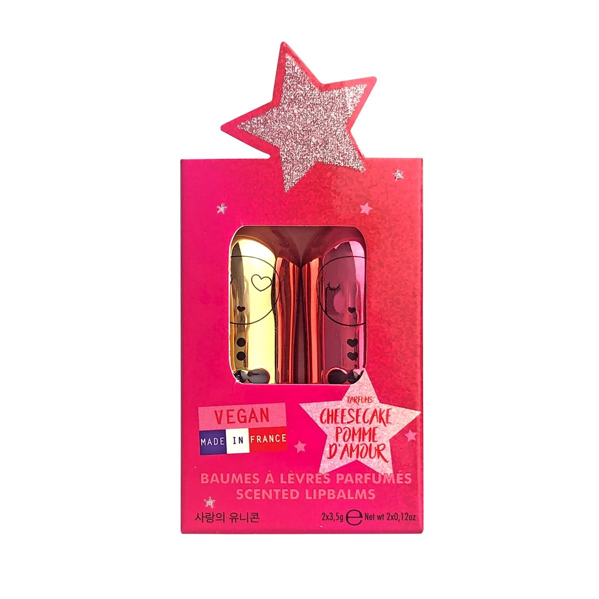 Inuwet - Coffret 2'li Metal Lip Balm SETI