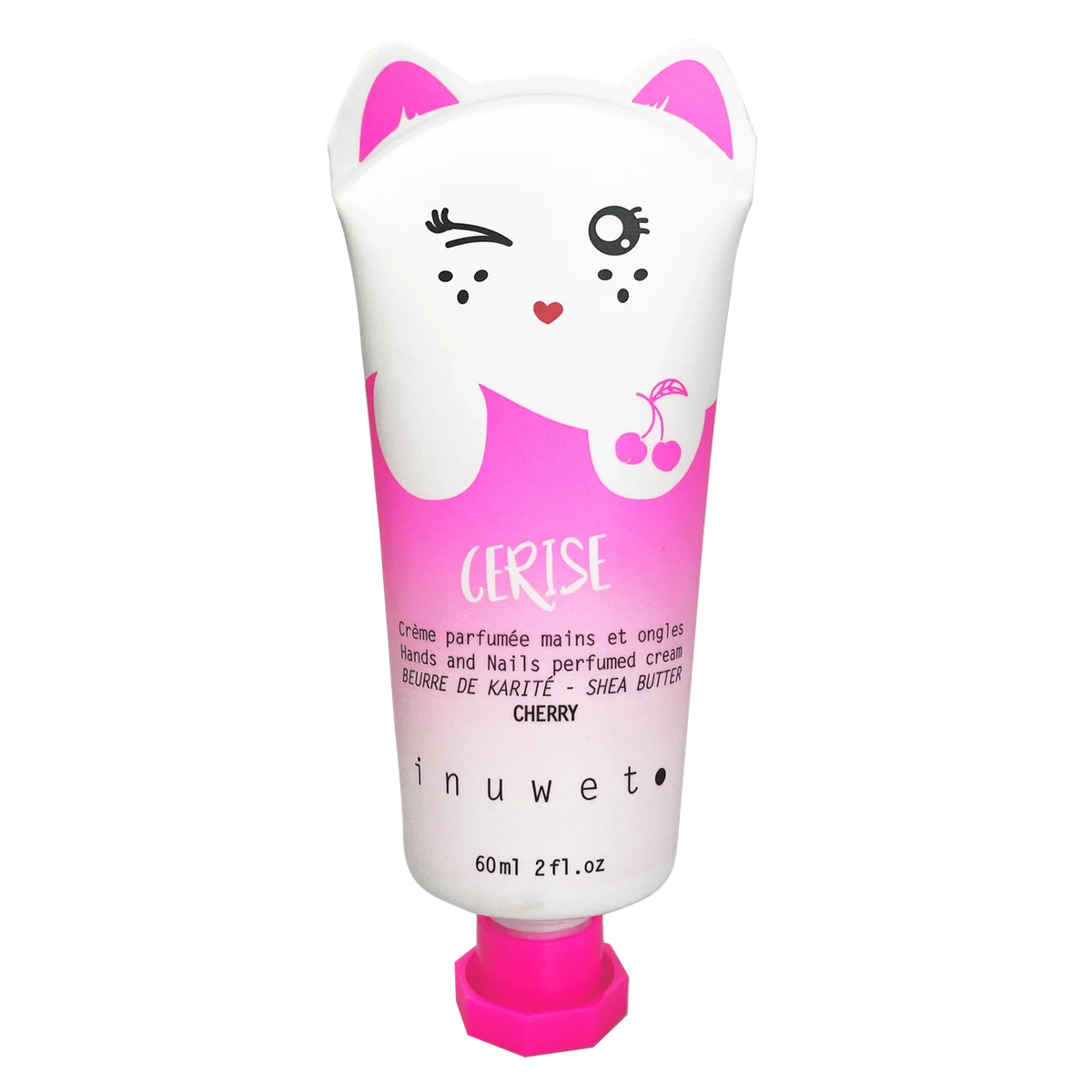Inuwet Hands Creme Cherry 60ml / Kiraz Aromalı Nemlendirici El Kremi