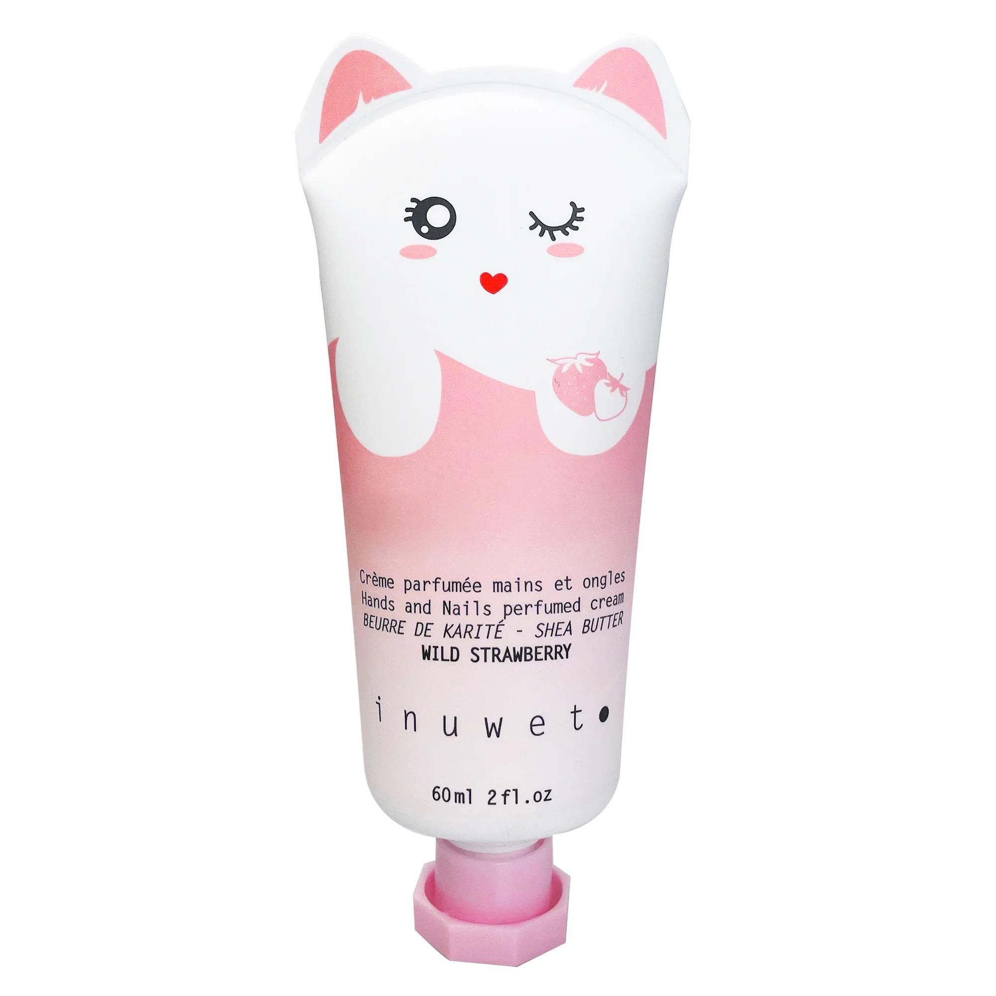 Inuwet Hands Creme Strawberry 60 ml /  Çilek Aromalı Nemlendirici El Kremi
