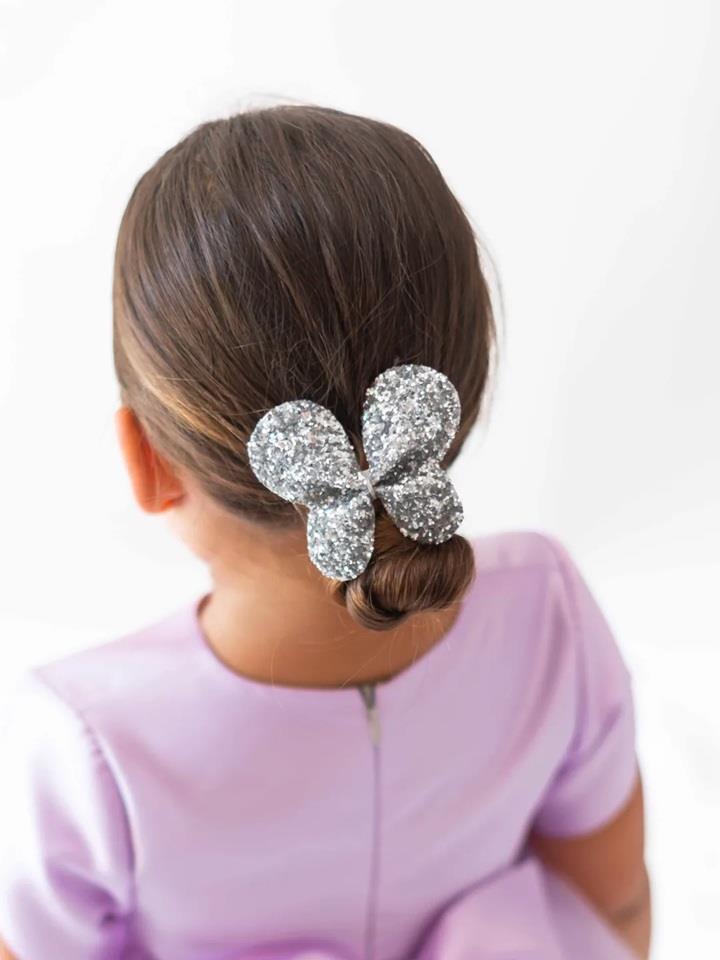İpobomi Butterfly Clip - Silver