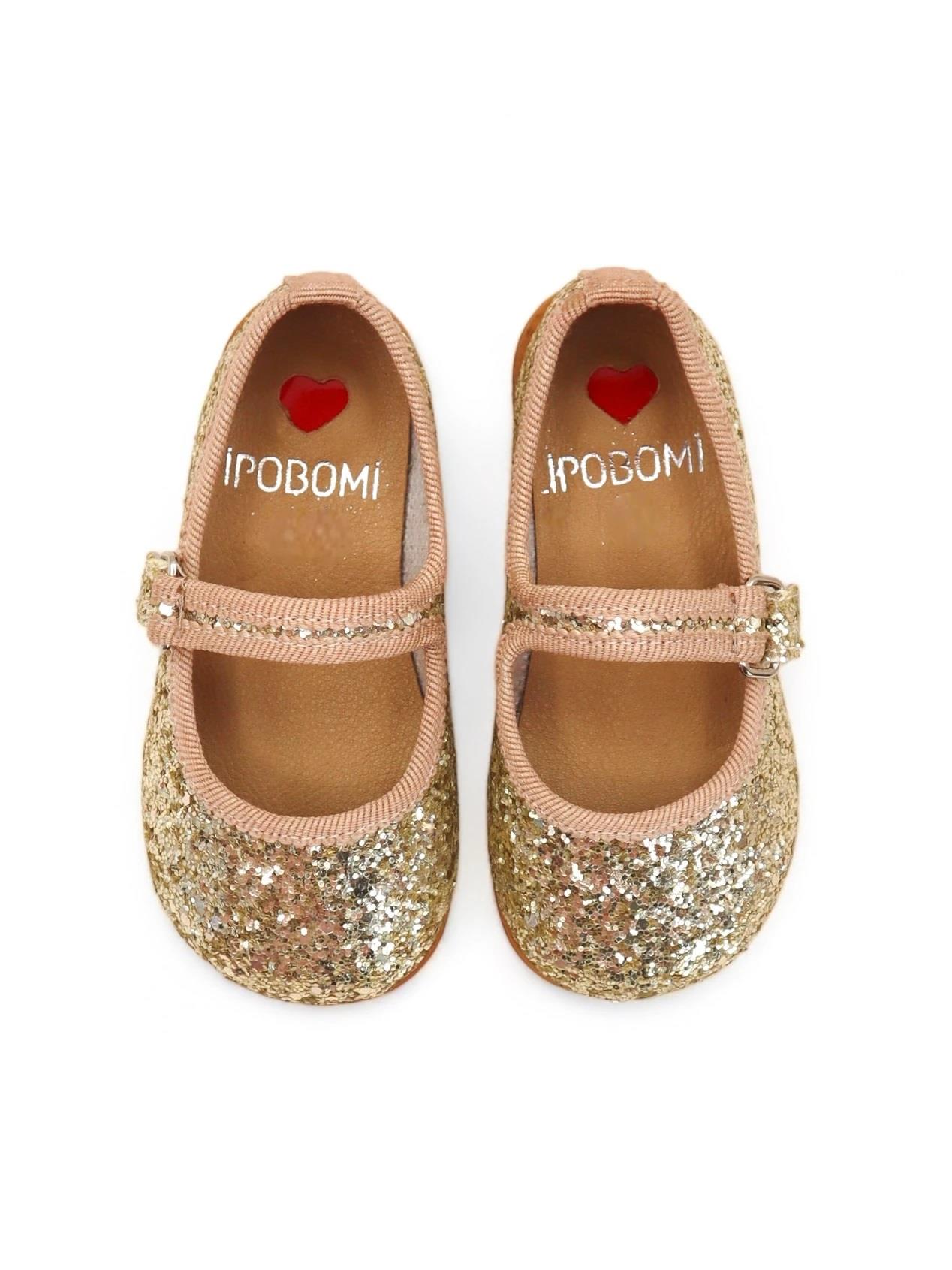 İpobomi Glow Çocuk Babet - Gold