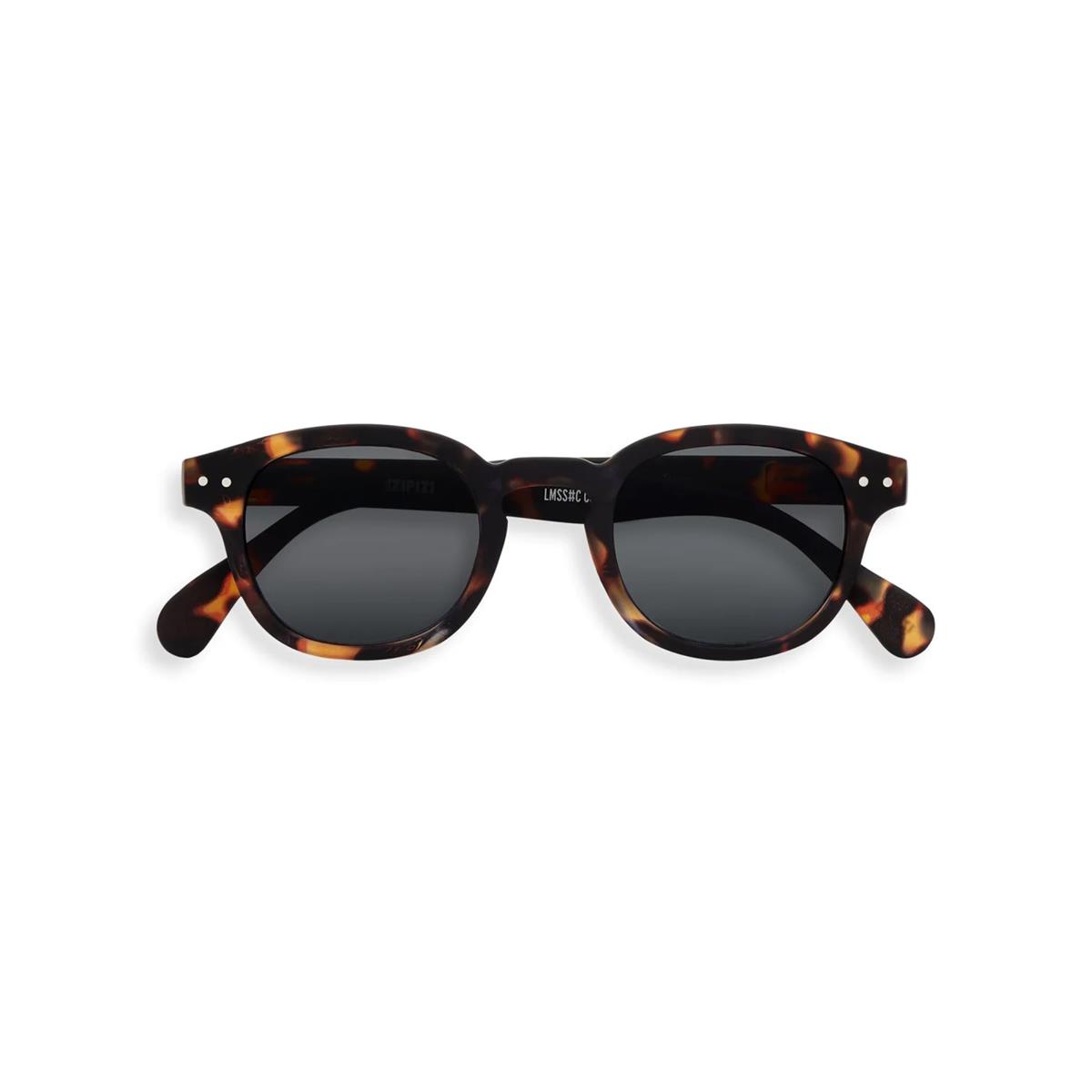 Izipizi Tortoise Sun #C - Kahverengi Desenli Yetişkin Güneş Gözlüğü