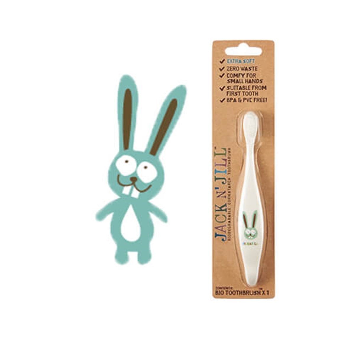 Jack N Jill Diş Fırçası Bunny