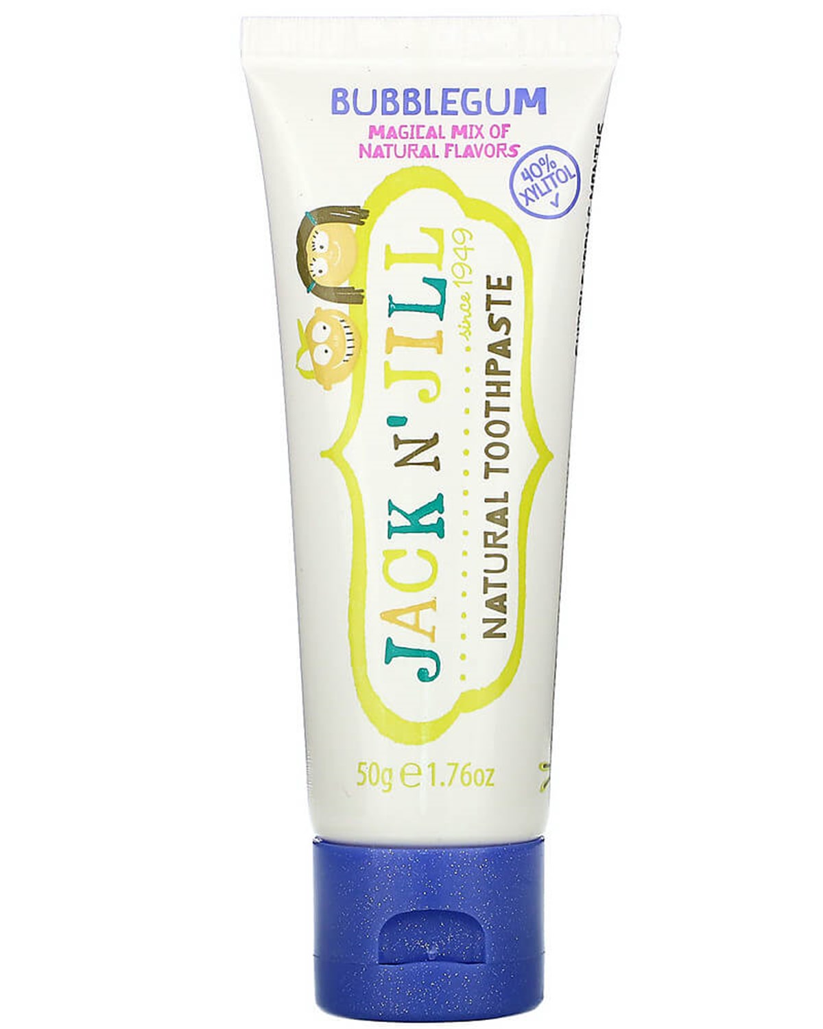 Jack N Jill Doğal Diç Macun Bubblegum Aromalı 50 GR