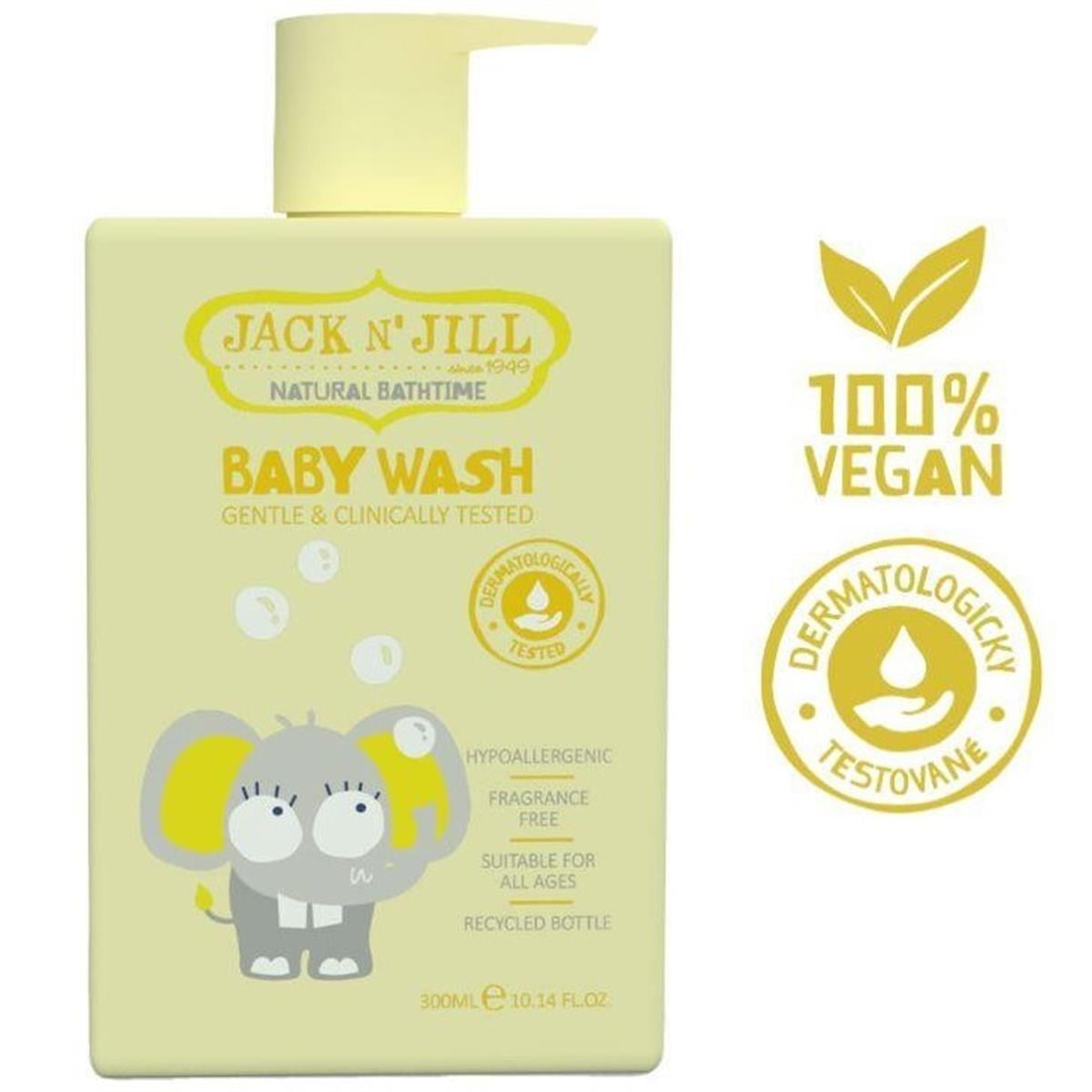 Jack N'Jill Bebekler İçin Tamamen Doğal Saç ve Vücut Şampuanı