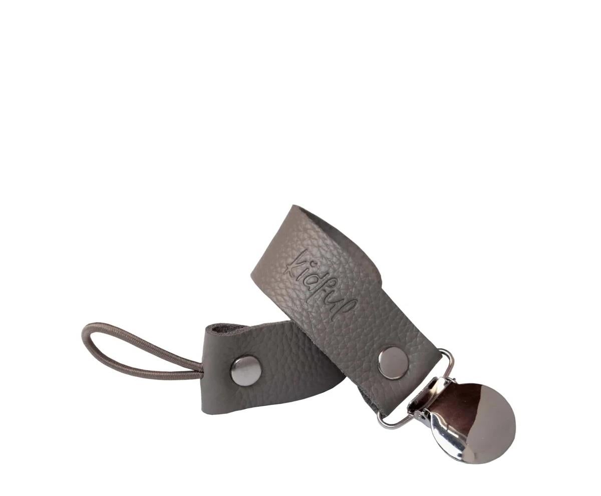 Kidful Bitkisel Boyalı Emzik Askısı -Dark Oak