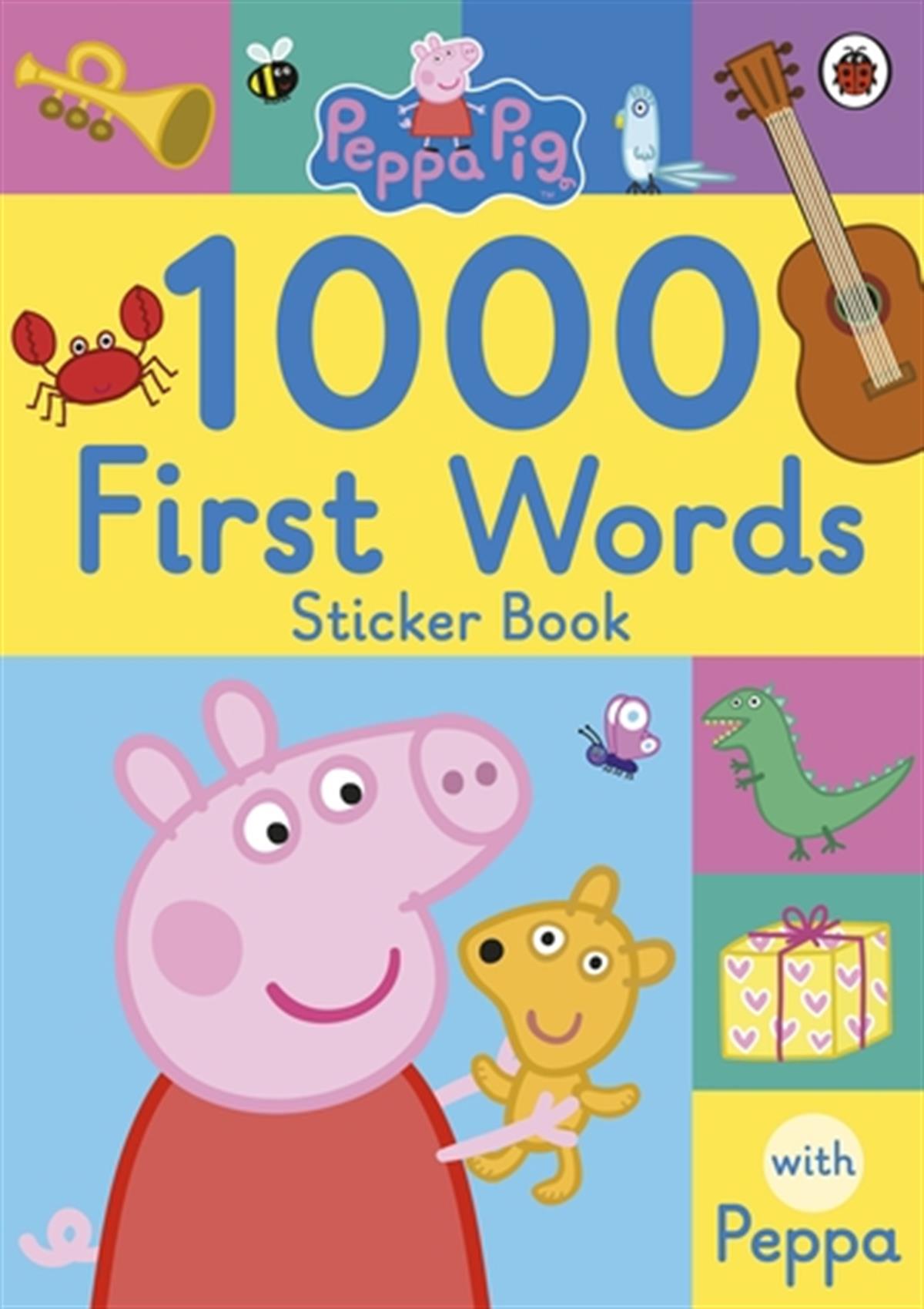 Ladybird Books Peppa Pig: 1000 First Words Sticker Book