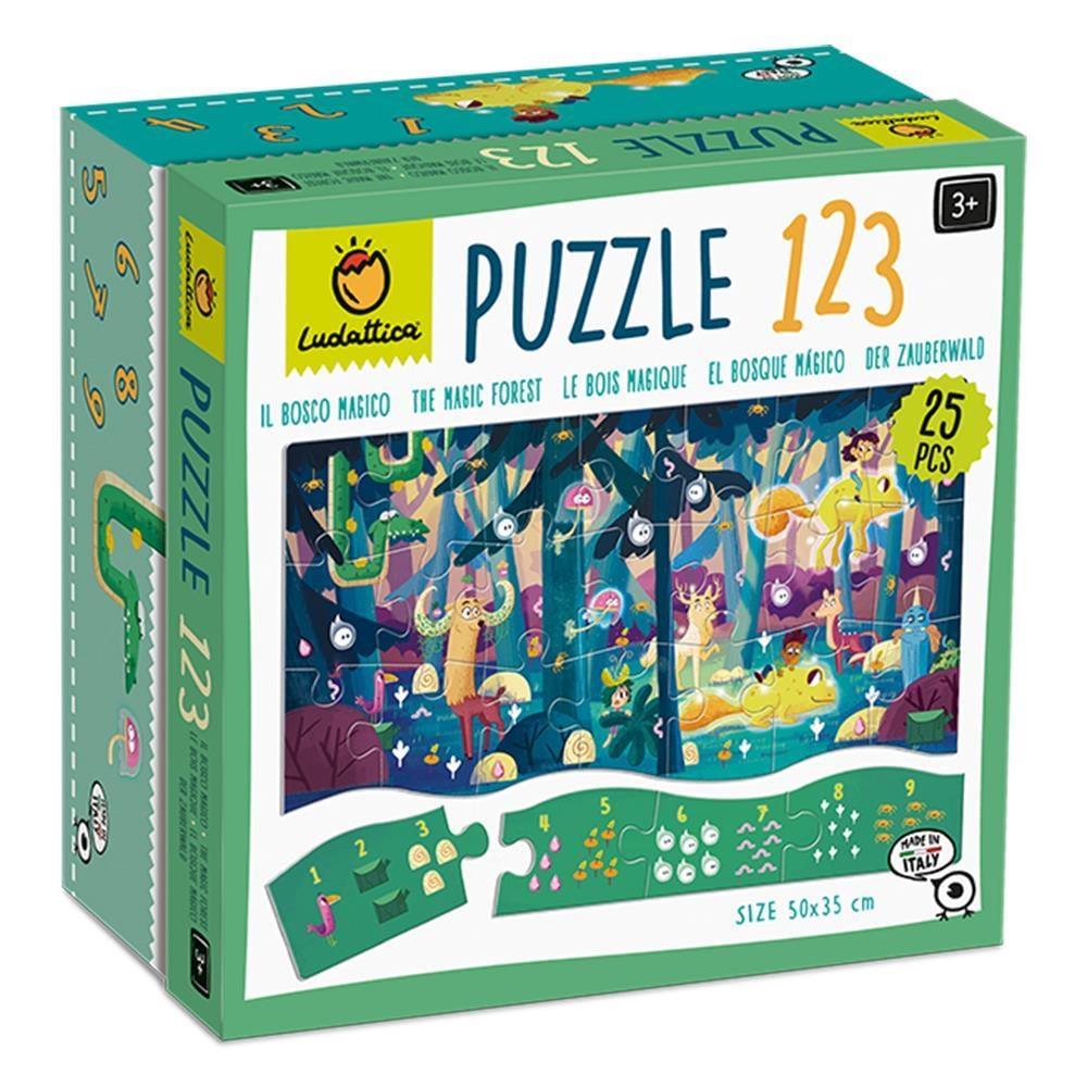 Ludattica Puzzle 123 The Secret Forest - Gizli Orman