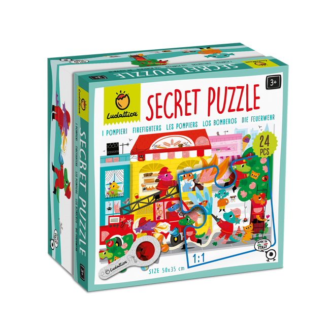 Ludattica Secret Puzzle Fire Fighter - İtfaiye