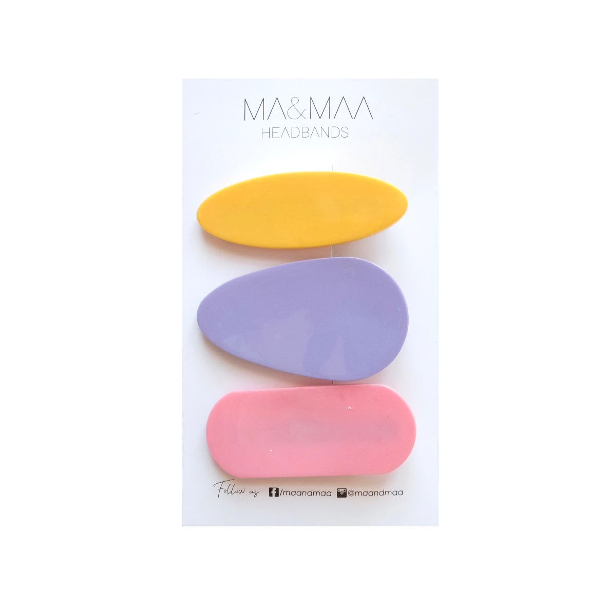MA&MAA Big Matte Dream - Üçlü Kapsül Toka Seti