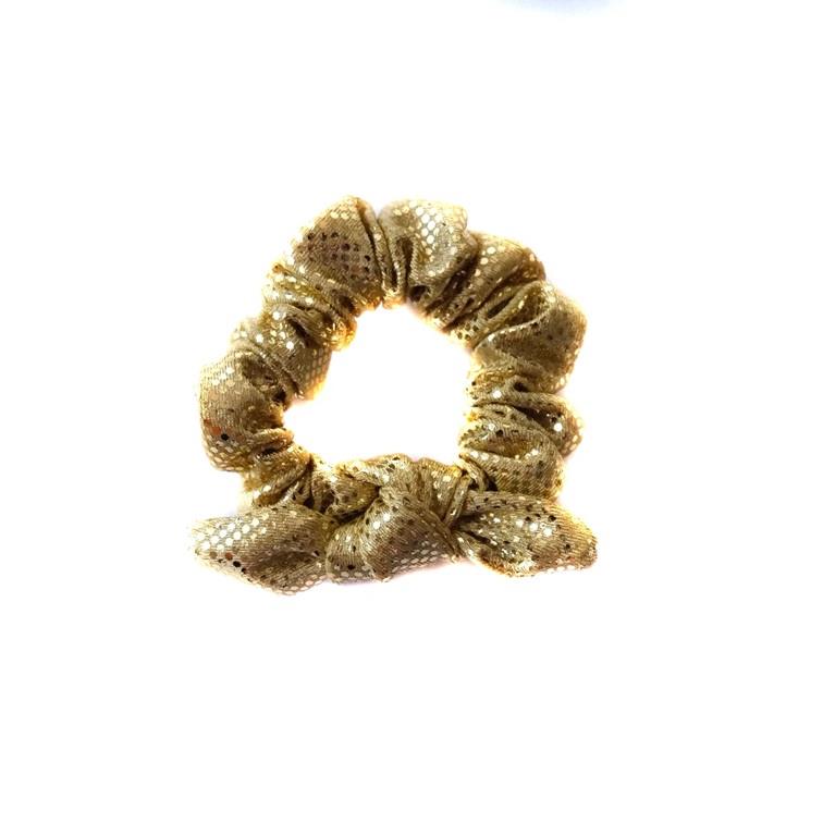 MA&MAA GOLD SPARKLE - Mini lastik toka