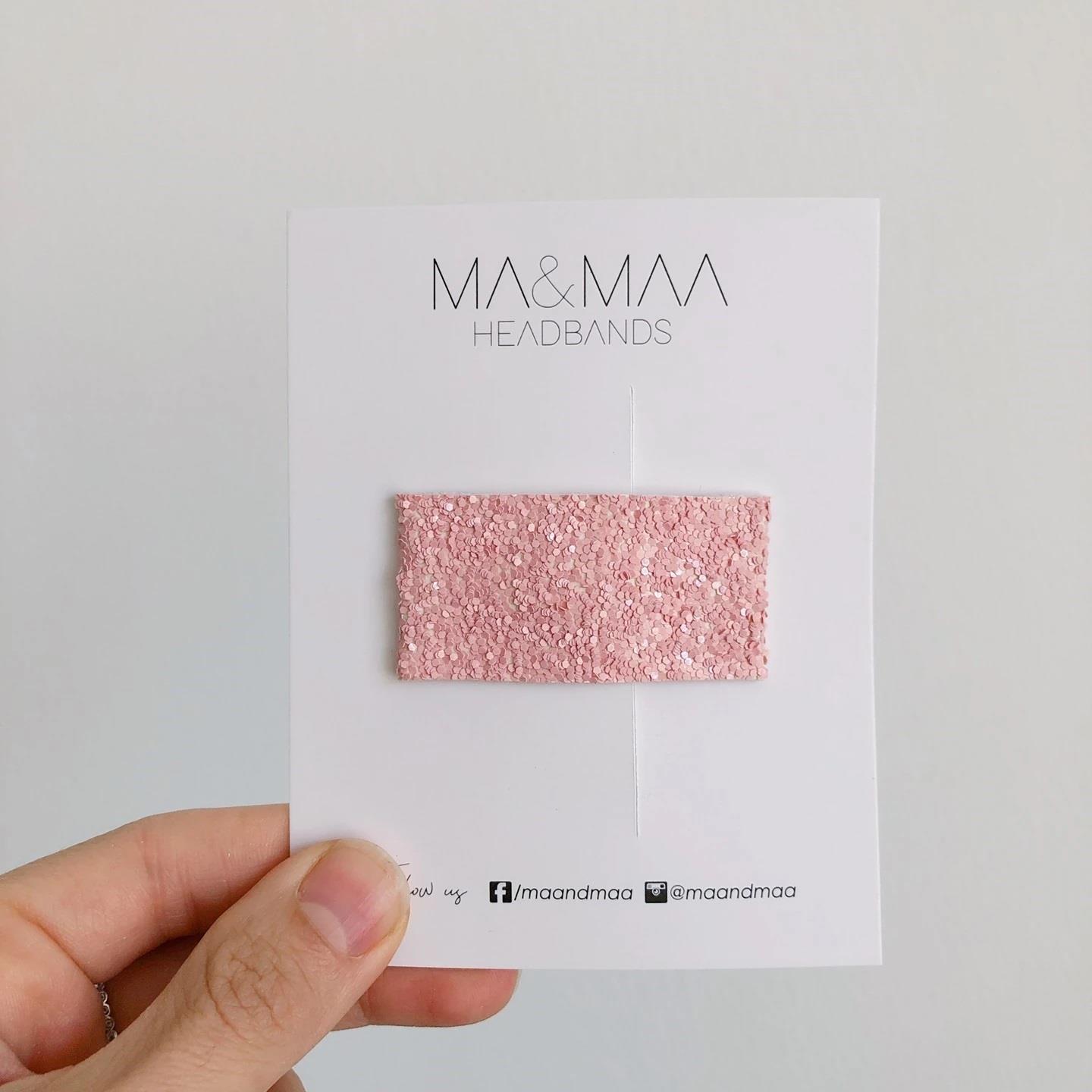 MA&MAA Pudra Pembe Çıtçıt Toka