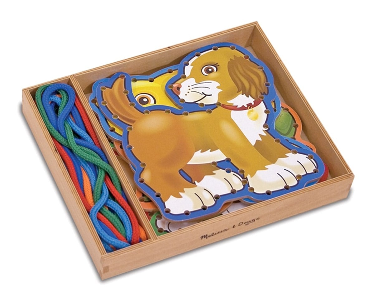 Melissa & Doug İp Geçirme Evcil Hayvanlar