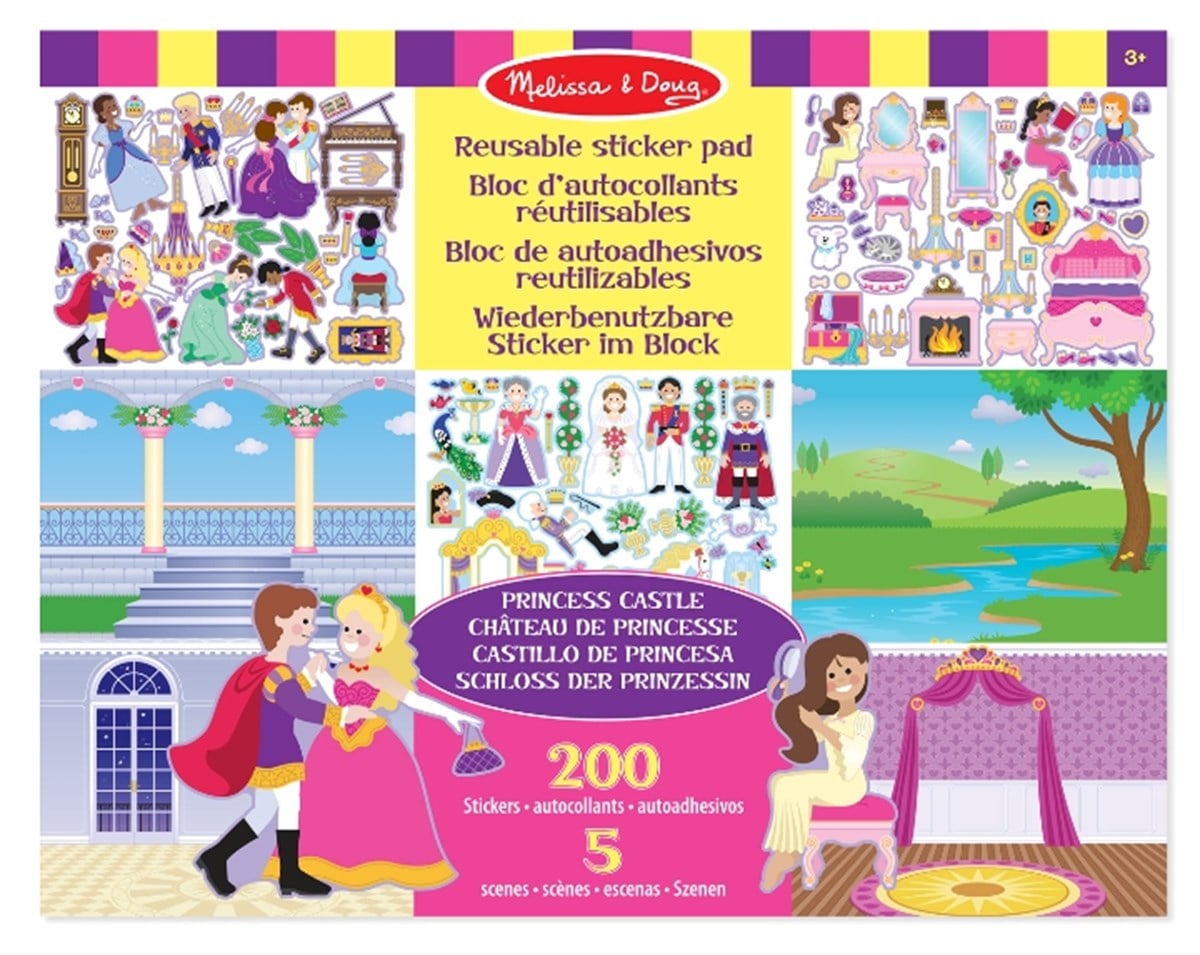 Melissa&Doug Çıkartma Kitabı - Prenses