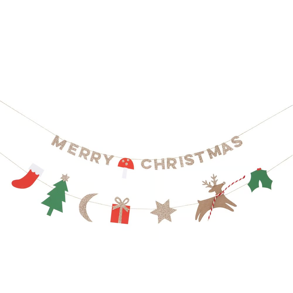 Meri Meri - Merry Christmas Card - Mutlu Yıllar Tebrik Kartı