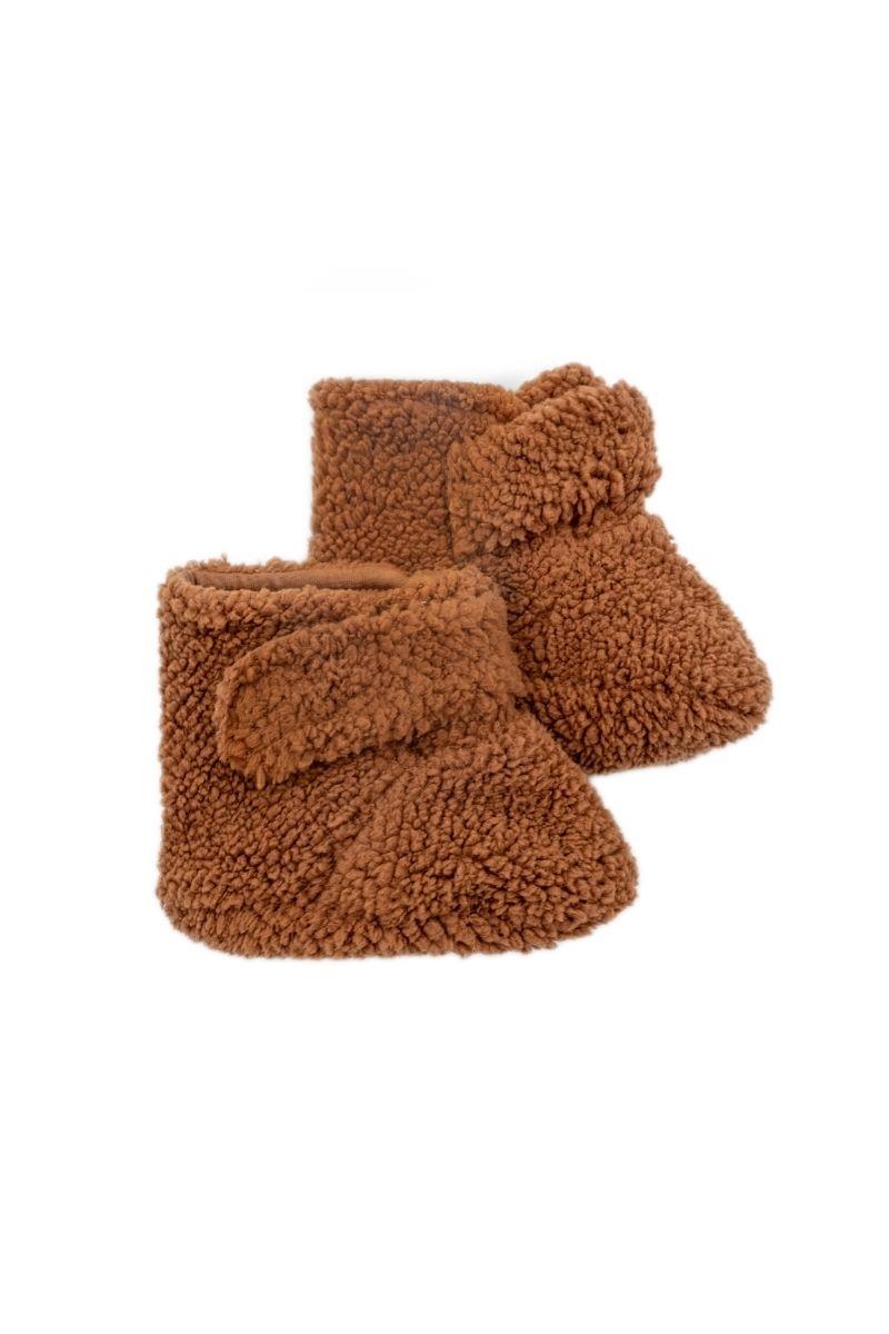 Miela Kids Peluş Patik - Kahverengi