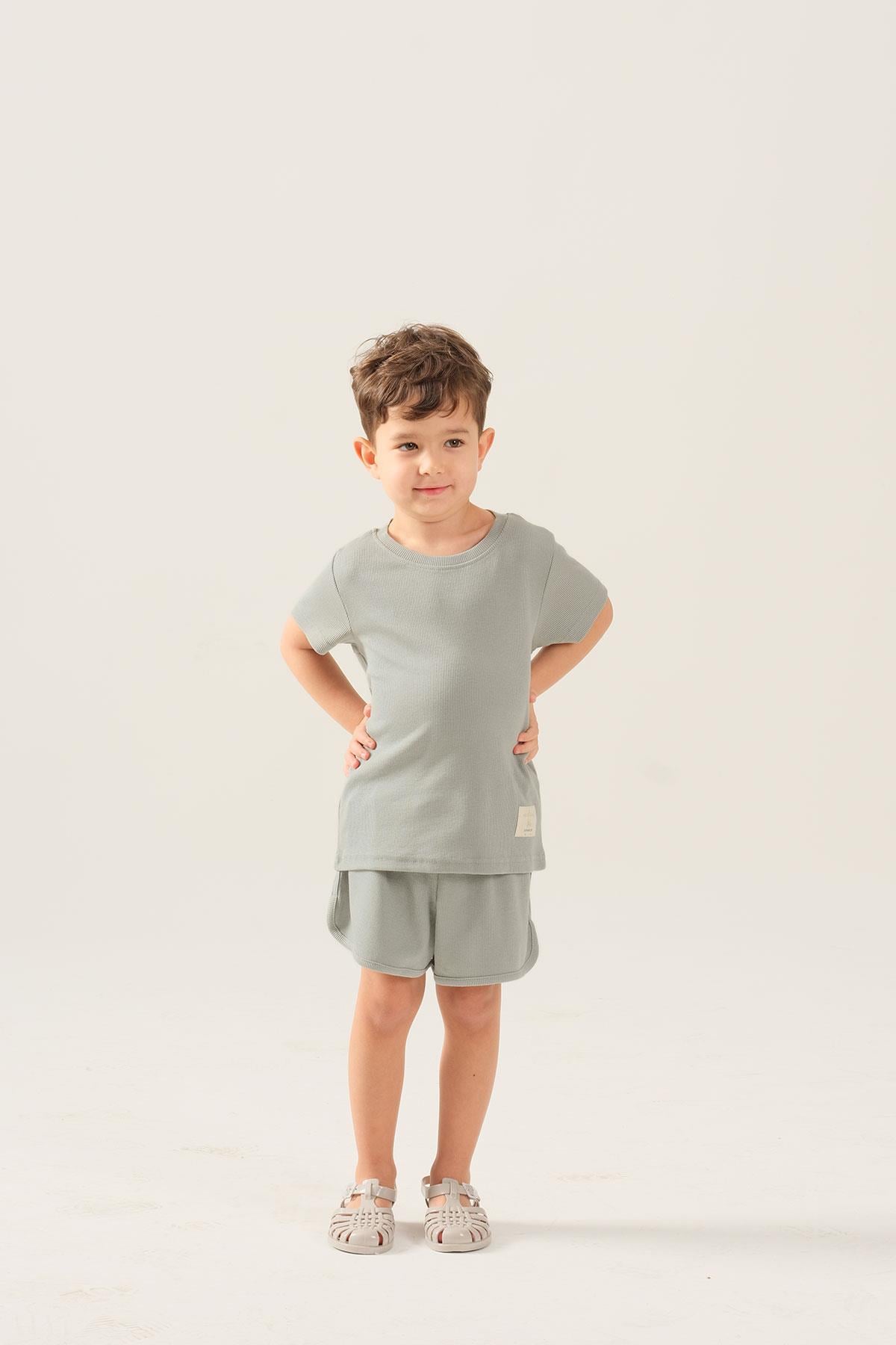 Miela Retro Fitilli Takım - Mint