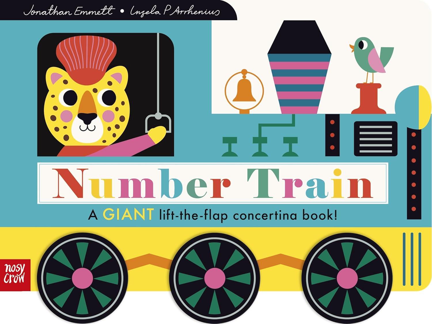 Nosy Crow Number Train - Lift The Flap