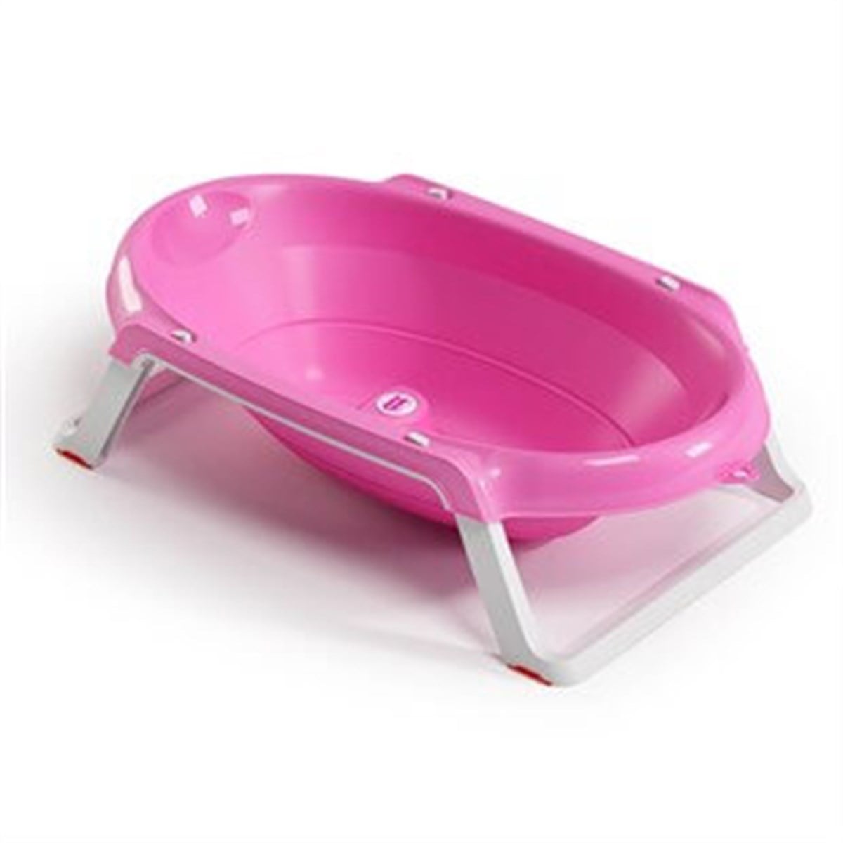 Okbaby Onda Slim Katlanır Bebek Küveti / Canlı Pembe