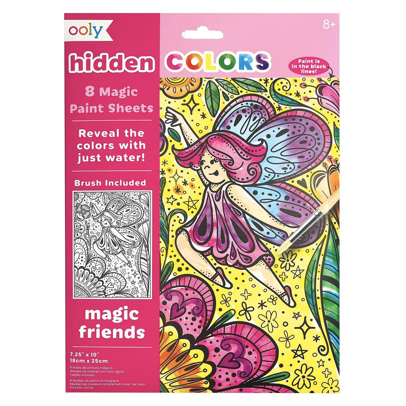 Ooly Hidden Colors Magic Paint Boyama Seti - Magic Friends