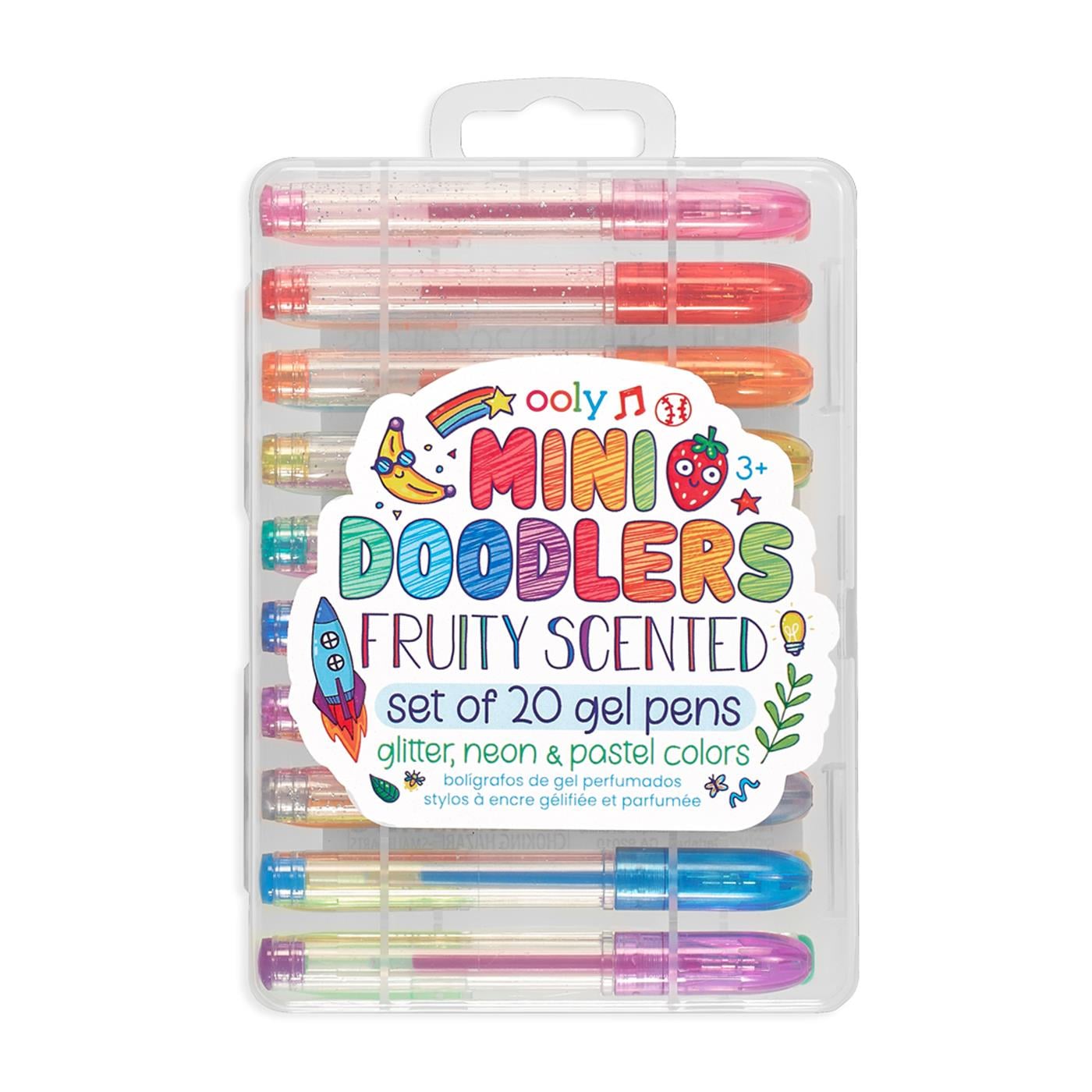 Ooly Mini Doodlers Kokulu 20'li Jel Kalem
