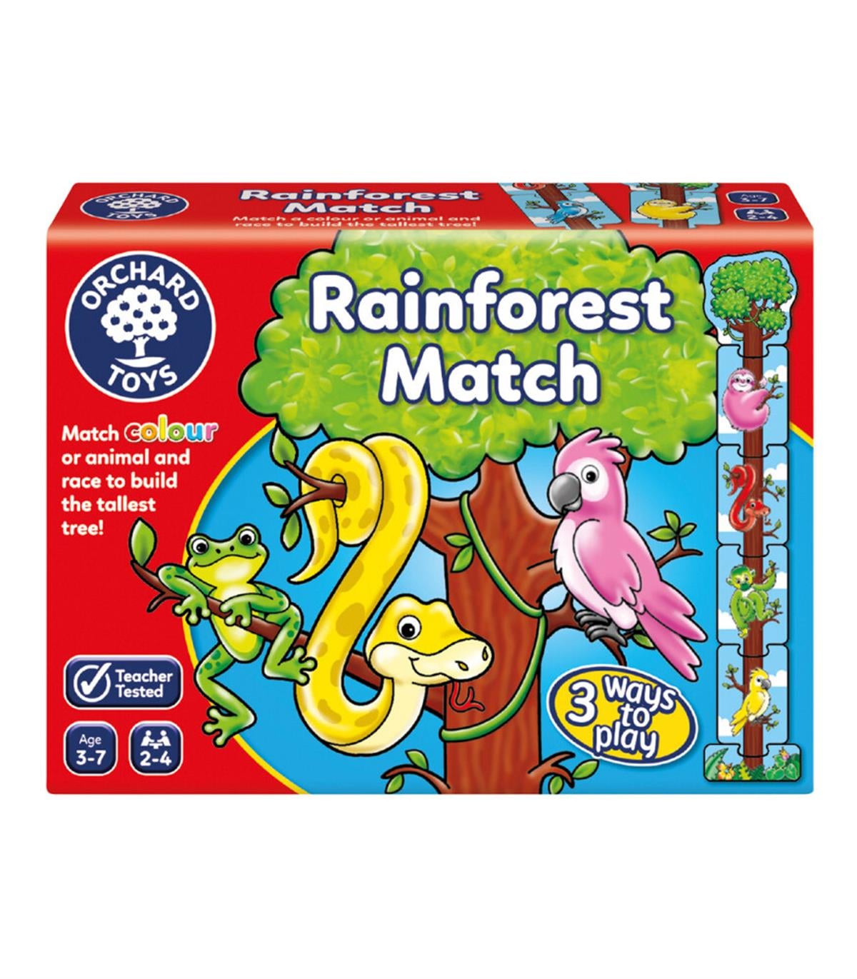 Orchard Toys Rainforest Match 3 - 7 Yaş