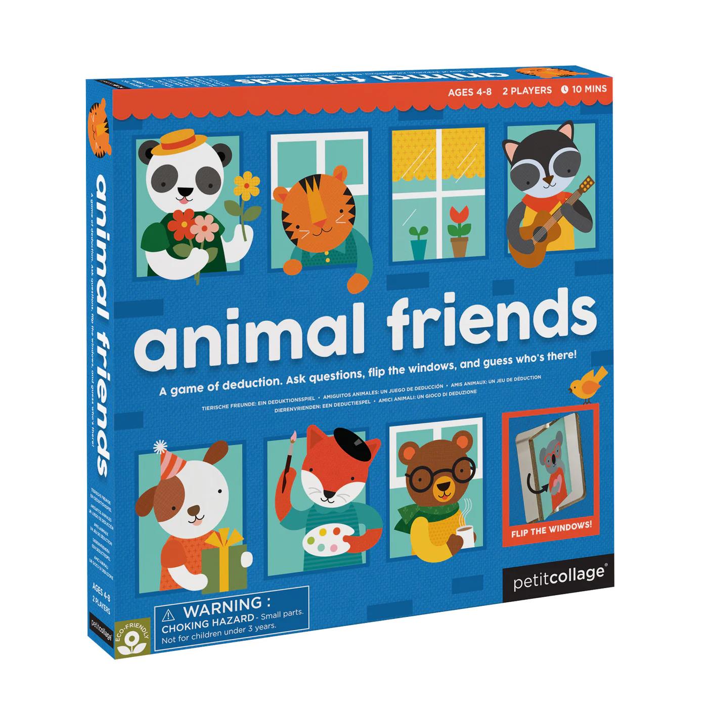 Petit Collage Bil Bakalım Kim Kutu Oyunu - Animal Friends