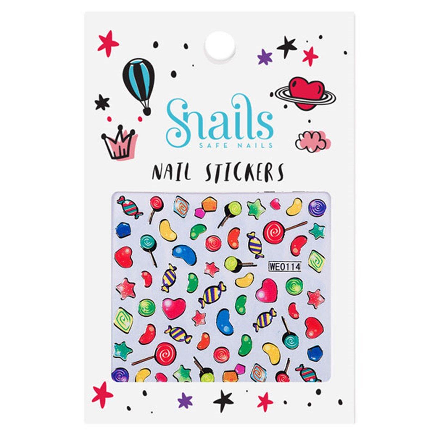 Snails Tırnak Sticker Seti - Candy Blast - Şekerleme