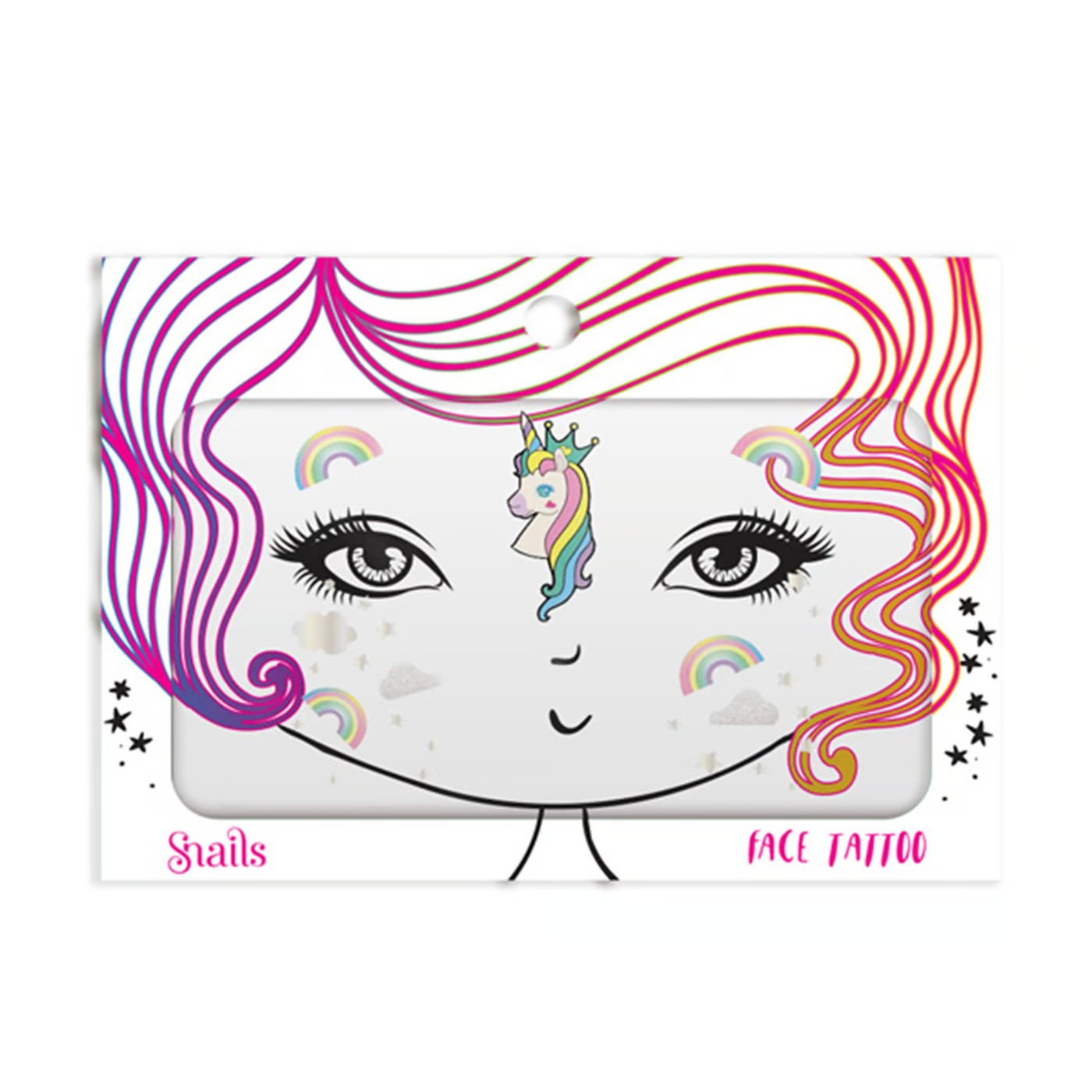 Snails Yüz Dövmesi – Unicorn
