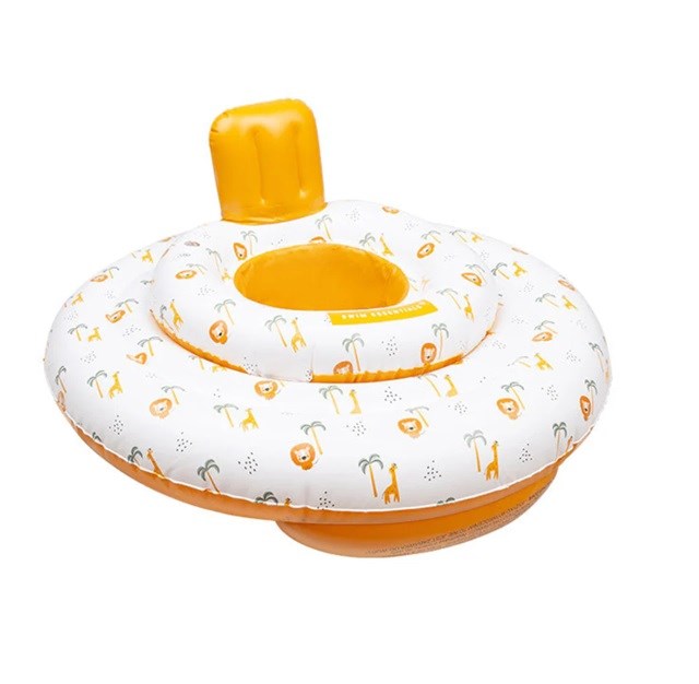 Swim Essentials Jungle Bebek Sırt Destekli Yüzme Simidi 0-1 Yaş
