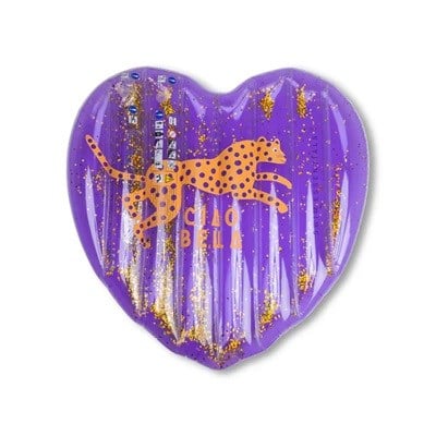 Swim Essentials Leopard Heart Şişme Deniz ve Havuz Yatağı 150cm