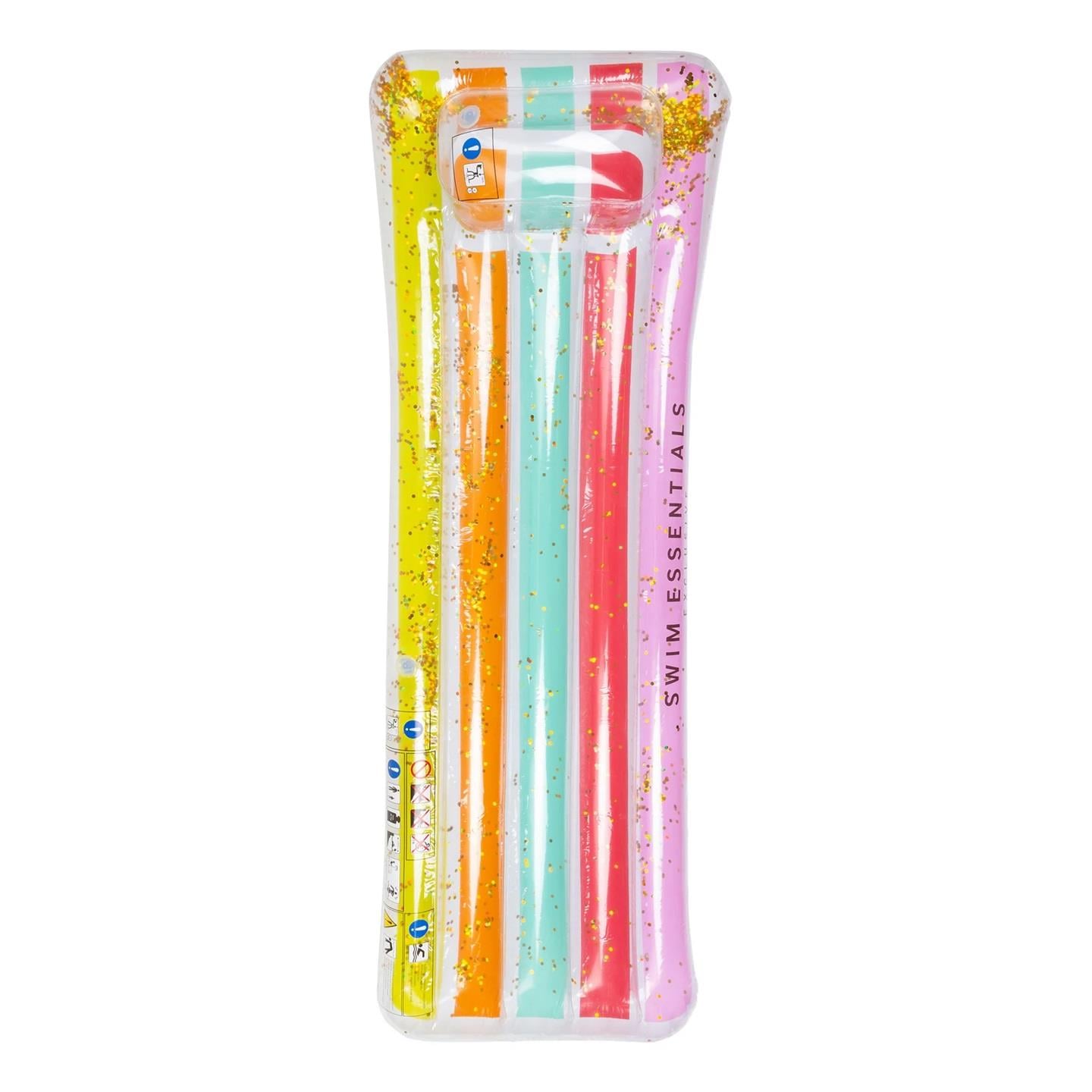 Swim Essentials Rainbow Şişme Deniz ve Havuz Yatağı 177cm