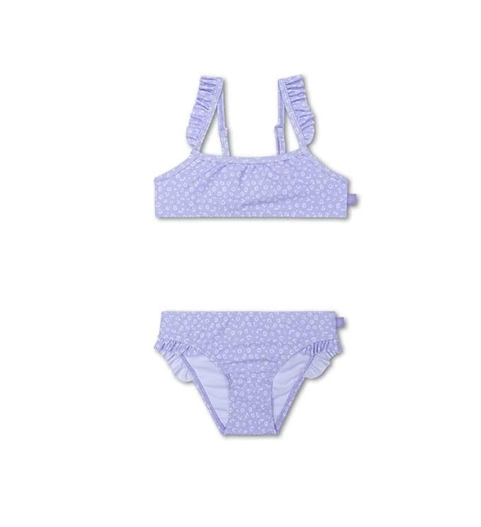 Swim Essentials UV Korumalı Bikini / Mor Leopar