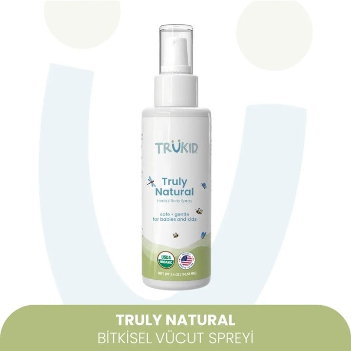 Trukid Organik Koruyucu Bebek Losyonu - Protective Baby Sprey 18 ml (Organik içerikli doğal Sinek Kovucu)