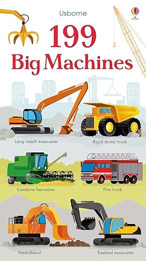 Usborne 199 Big Machine - Board Book