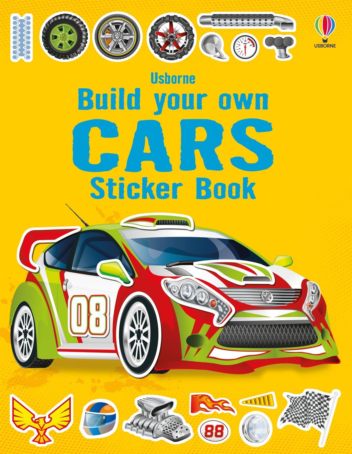 Usborne Build Your Own Car Sticker Book