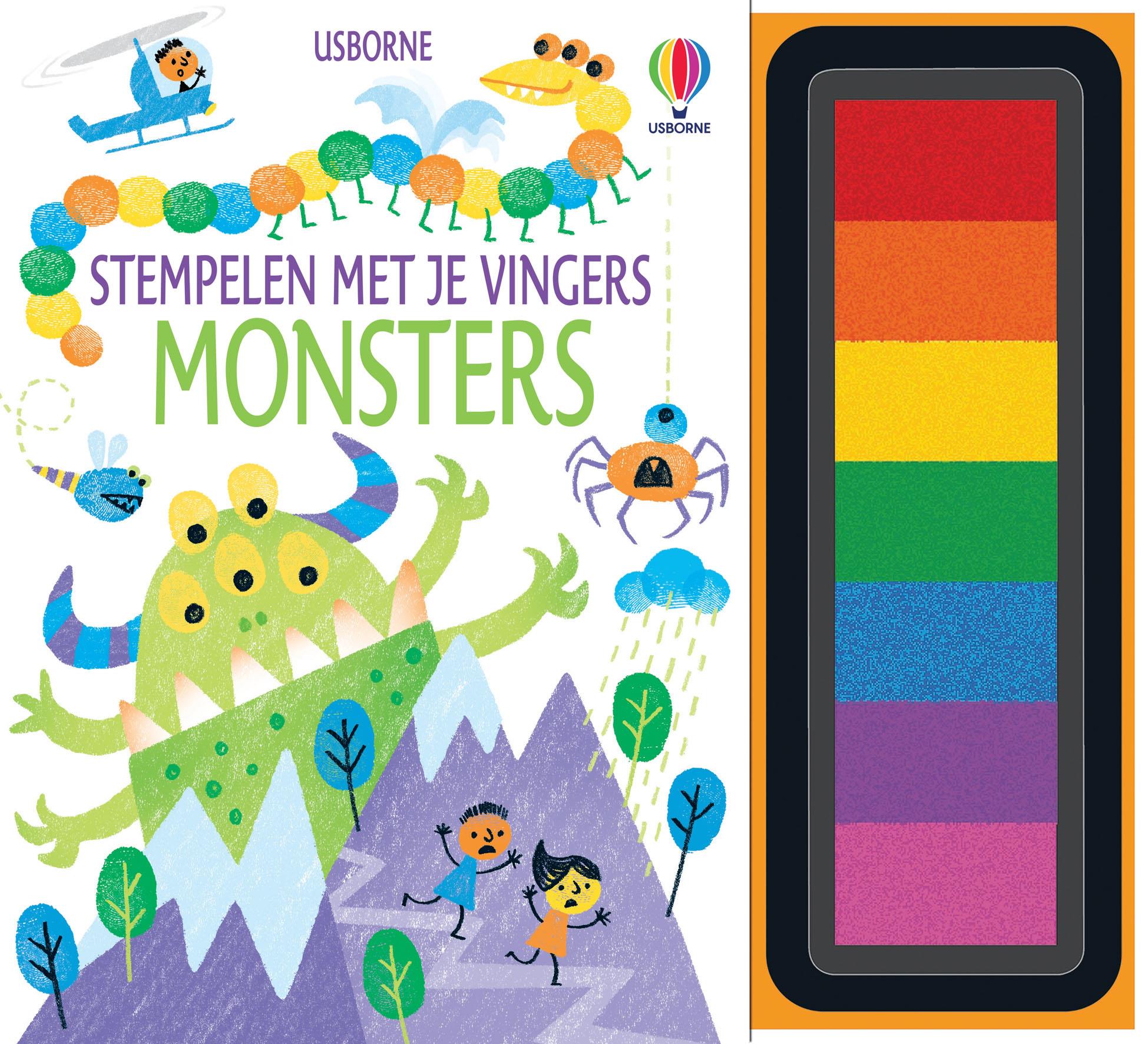 Usborne Fingerprint Activities Monsters