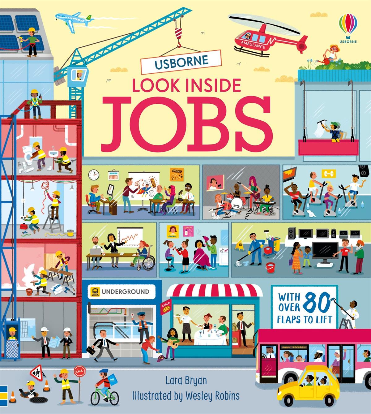 Usborne Lift the Flap Look Inside a Job