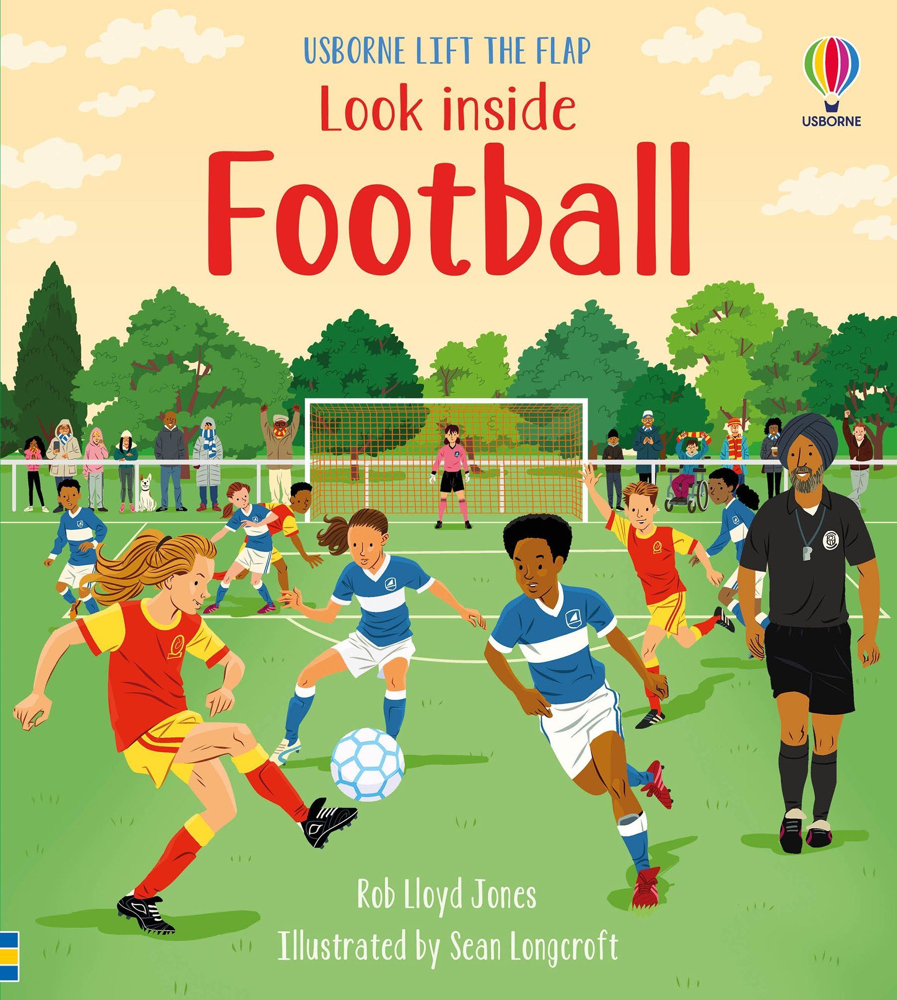 Usborne Lift the Flap Look Inside Football