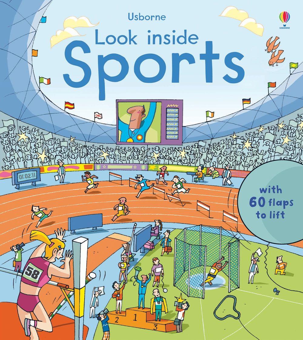 Usborne Lift the Flap Look Inside Sports